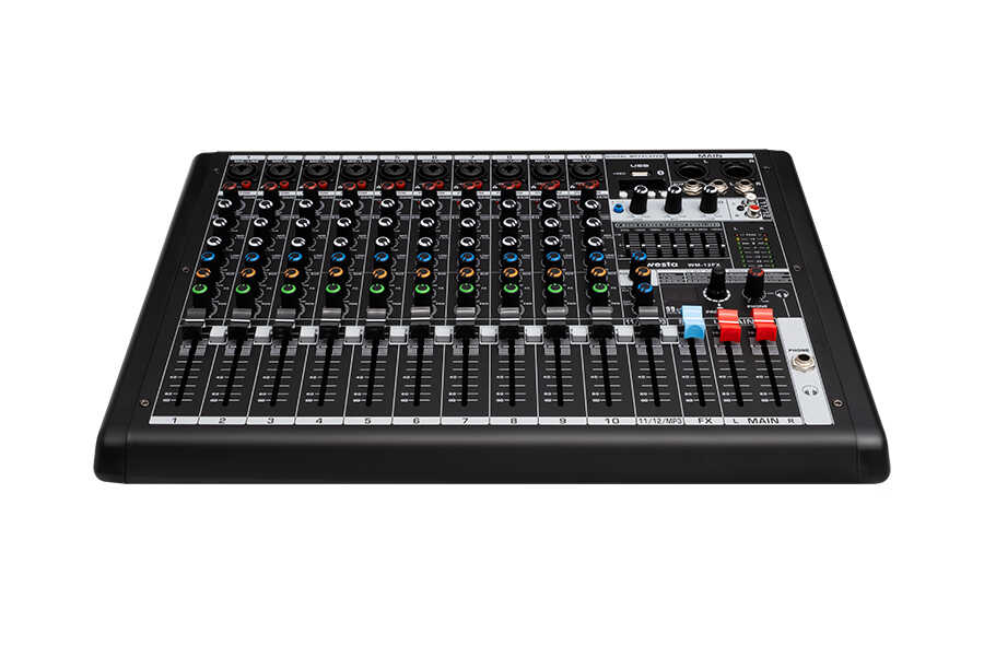  12 Kanal Rack Tipi Deck Mikser