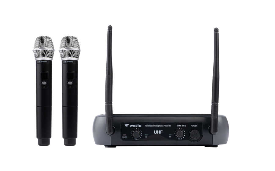  2 Kanal Uhf El Mikrofon Seti