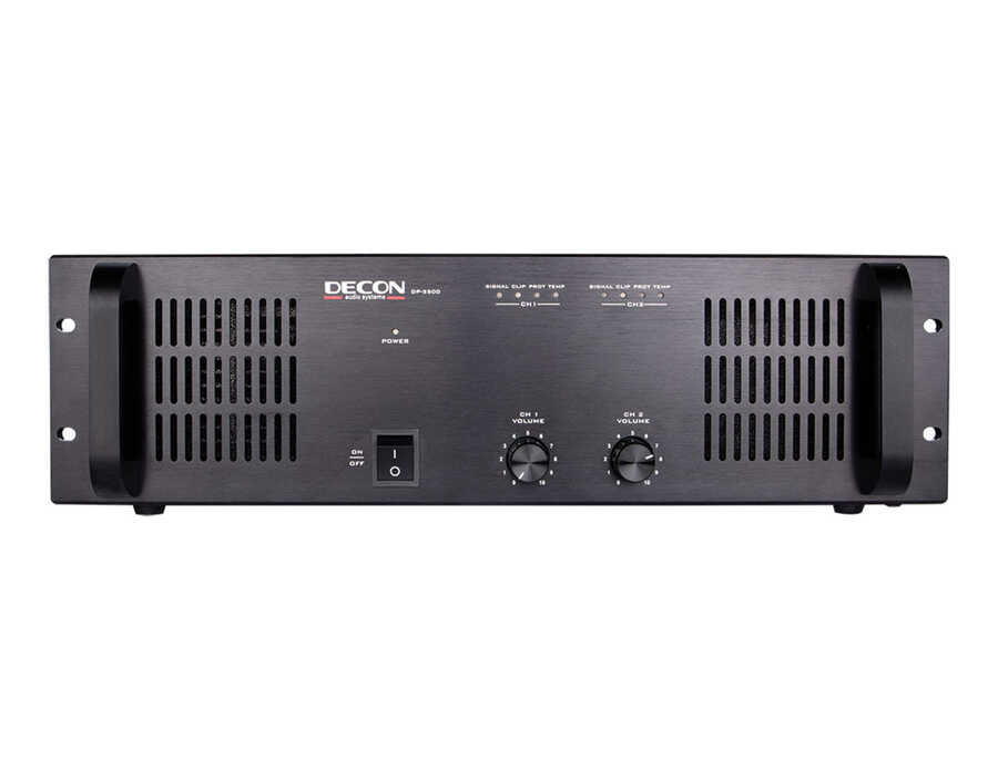  2 X 500 Watt D-class Power Amfi