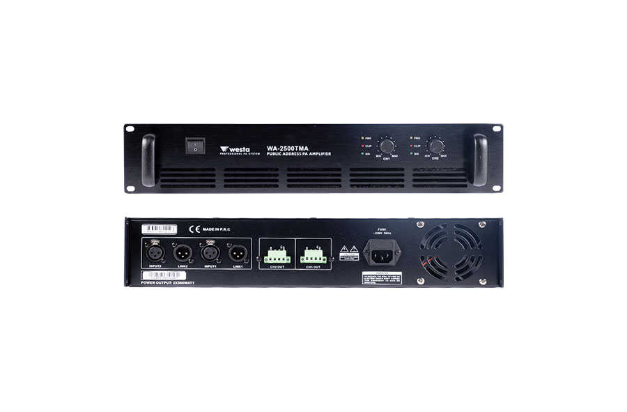  2 X 500 Watt Power Amfi