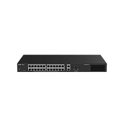 28 Port Gigabit PoE, 2 Port GB RJ45, 2 SFP Slots, Smart PoE Switch