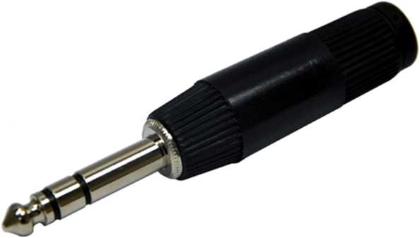 6.3mm Stereo Plastik
