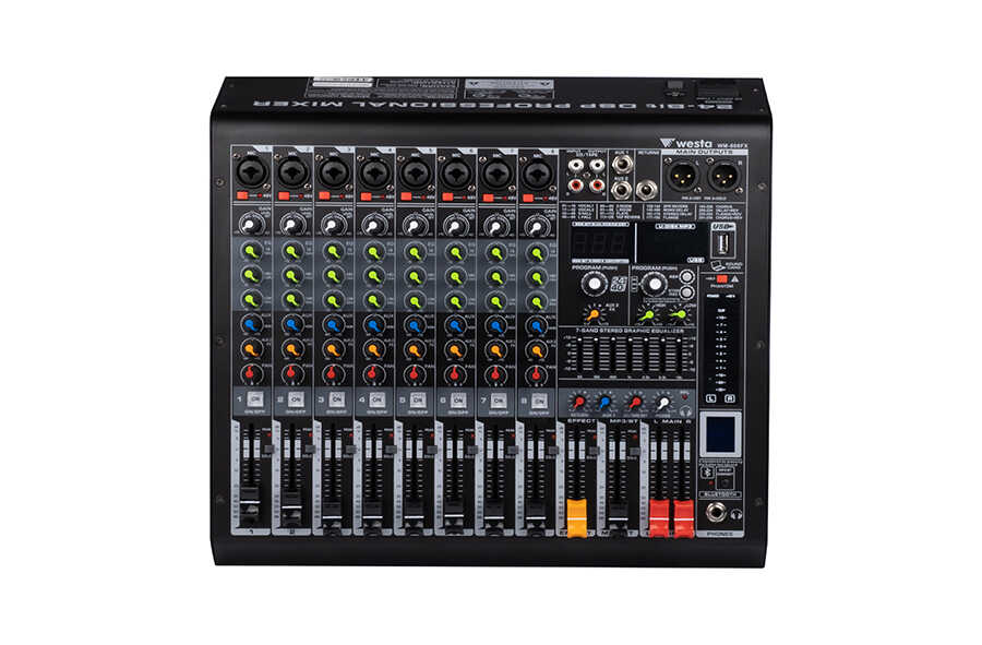  8 Kanal Deck Mixer