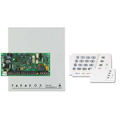  8 Zone, 1 Pgm, 2 Kısım Kontrol Paneli + K636 Led Keypad