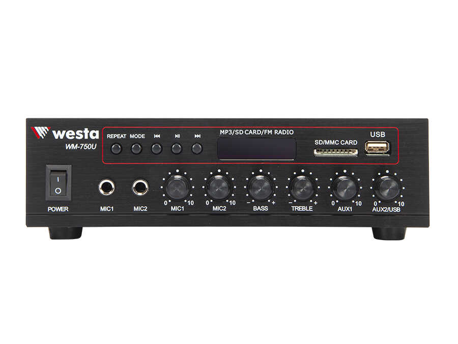  80 Watt Radyolu Mixer Amfi