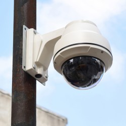 Speed Dome'lar için Vidalı Direk Bağlantı Aparatı (galvaniz kaplama, 2mm et kalınlığı) - 2