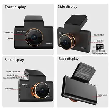 Tek Kanal 2K Araç İçi Kamera - 2