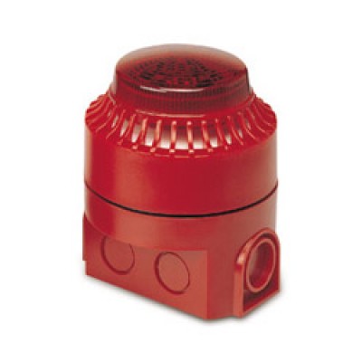  24v Dc Flaşörlü 114db Harici Siren (kırmızı)