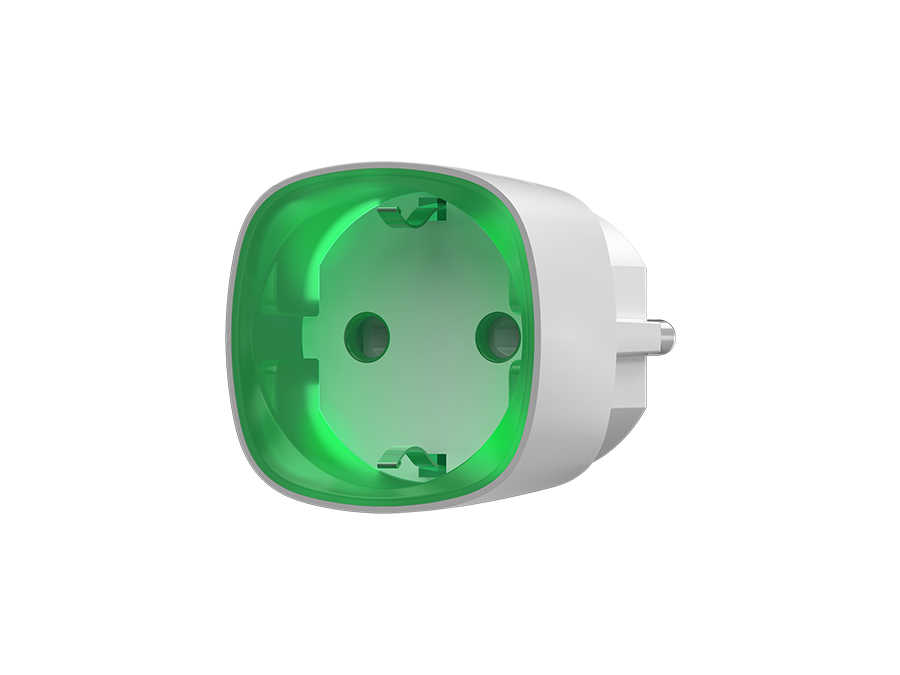  Kablosuz Enerji Monitörlü Akıllı Priz - Beyaz