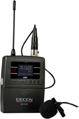 UHF Yaka Tipi Telsiz Verici Ünitesi (DM-4000+DM-8000 ile birlikte kullanılır.)