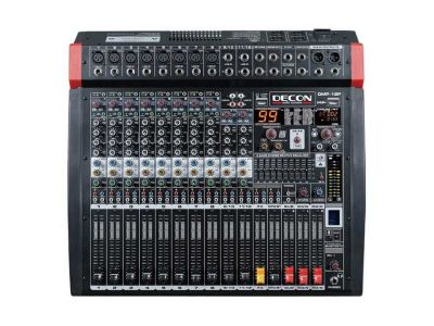 8 Kanal Mono / 2 Kanal Stereo Power Mixer (2x650Watt)