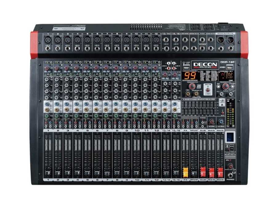 12 Kanal Mono / 2 Kanal Stereo Power Mixer  (2x650watt)