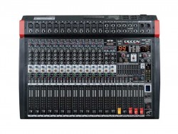 Decon - 12 Kanal Mono / 2 Kanal Stereo Power Mixer (2x650Watt)
