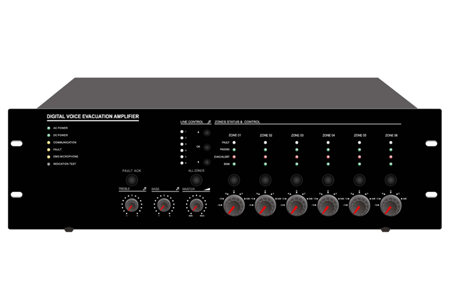  6 Zone Router, Built-in 500w Class-d Amplifier