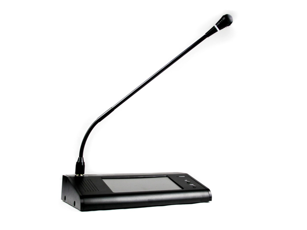 Remote Paging Microphone, Touch Screen Type
