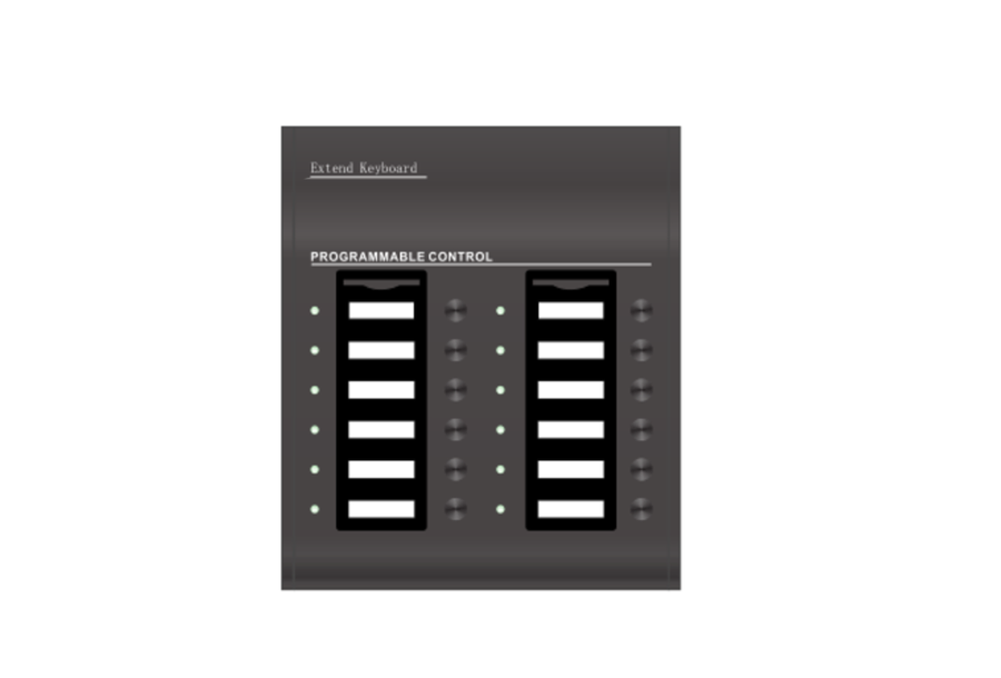  12 Zone Keypad For Remote Microphone Dp-evac-1000rp