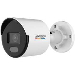 Hikvision - 2MP 4.0mm H.265+ 30m. Smart Hybrid Light Bullet İP Kamera - Dahili Mikrofon