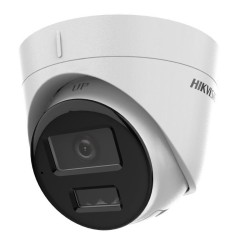 Hikvision - 2MP 2.8mm Lens H.265+ 30Mt. IR Smart Hybrid Light İP Dome Kamera - Dahili Mikrofon