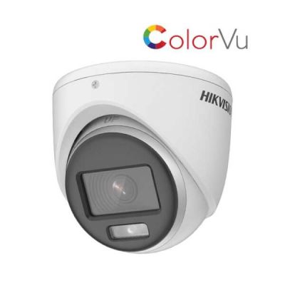 4MP 2.8mm Lens H.265+ 30Mt. IR ColorVu İP Dome Kamera - Dahili Mikrofon