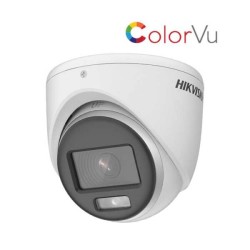 Hikvision - 6MP 2.8mm H.265+ Mikrofon SD Kart 30Mt. Smart Hybrid Light Bullet İP Kamera
