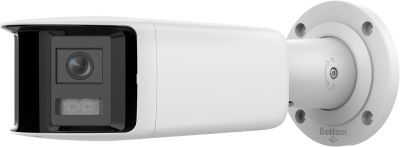 6MP 180° Panoramic 40 Mt. IR ColorVu IP Bullet Kamera-Dahili Mikrofon ve Hoparlör - 2