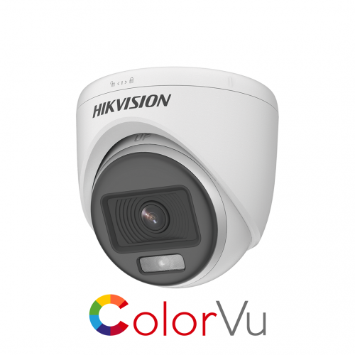  2mp 2.8mm Lens 20mt. Colorvu Hibrit Ir Dome Kamera - Dahili Mikrofon