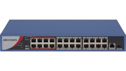 Hikvision - 24 Port 100 Mbps Yönetilemeyen POE Switch