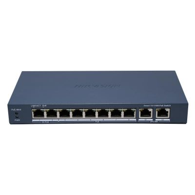8 Port Fast Ethernet Akıllı POE Switch