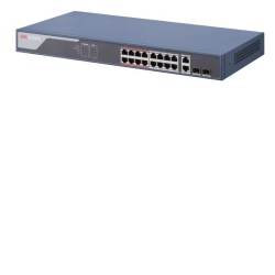 Hikvision - 16 Port Fast Ethernet Akıllı POE Switch