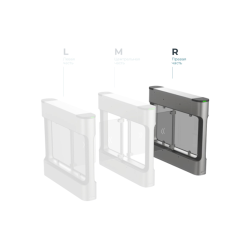 Hikvision - Kanatlı Bel Turnikesi Hikvision - Kanatlı Bel Turnikesi