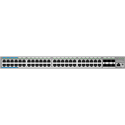 48 Port GB Ethernet, 6 SFP Slots Yönetilebilir  Switch - 1
