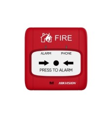 Hikvision - Konvansiyonel Resetlenebilir Yangın Alarm Butonu