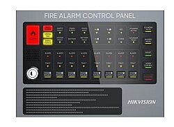 Hikvision - 8 Bölge Konvansiyonel Yangın Alarm Paneli