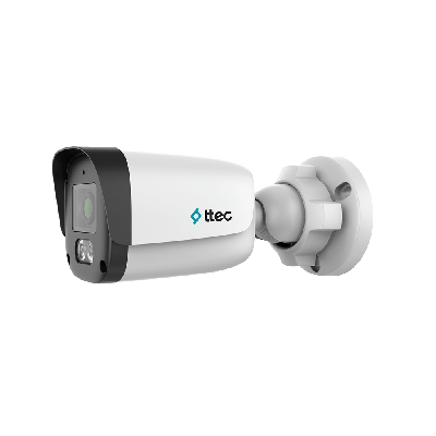 4MP 2.8mm Lens H265+ 30Mt. IR Bullet İP Kamera - Dahili Mikrofonlu - 1