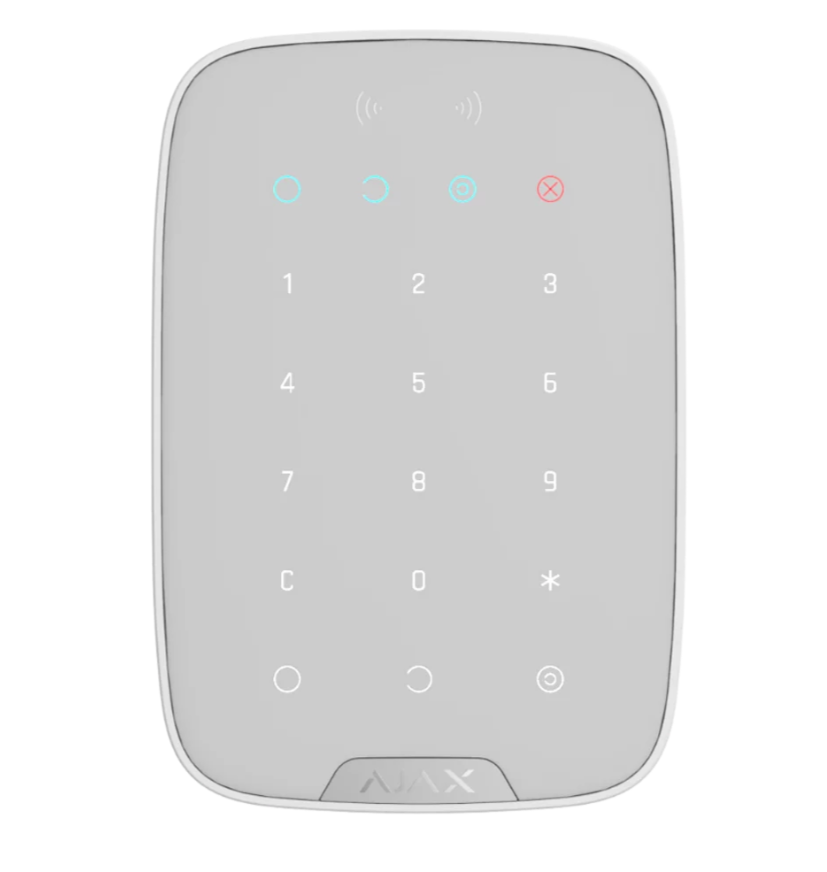  Kablosuz Dokunmatik Keypad Plus - Beyaz