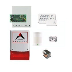 Paradox - SP-4000 Kablolu Hırsız Alarm Seti (Panel + Keypad + Siren + Trafo + 1 Adet Pır Dedektörü)