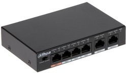 Dahua - 4 Port Hızlı Ethernet Poe Switch S2*10/100 Switch