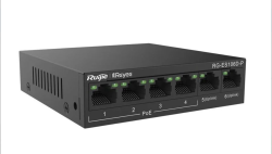 4 Port 100Mbps PoE, 2 Port 100Mbps Uplink Port Yönetilmez PoE Switch