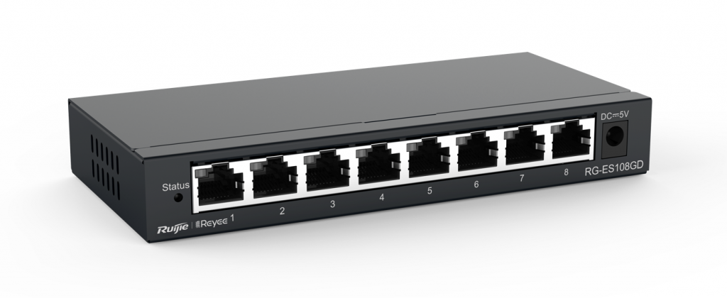 Reyee by Ruijie - 8 Port unmanaged Switch