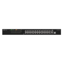 24 Port 100Mbps PoE, 1 Port GB RJ45/1 SFP Combo Uplink Ports Yönetilmez PoE Switch 