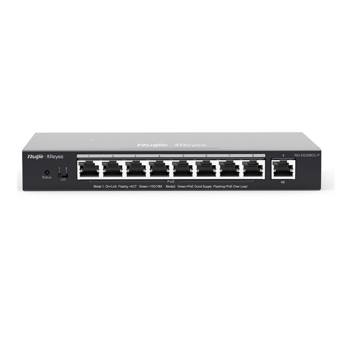 Reyee - 9 Port Gigabit Smart POE Switch