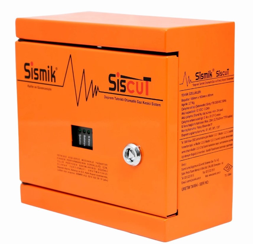  2 Kontaklı Elektronik Deprem Sensörü