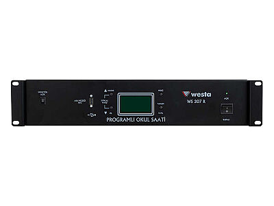 USB Girişli Akıllı Okul Saati Rack Tipi - 1