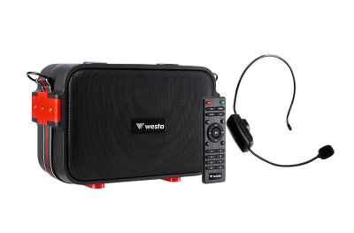 1 Headset Mikrofonlu Taşınabilir Ses Sistemi - 1