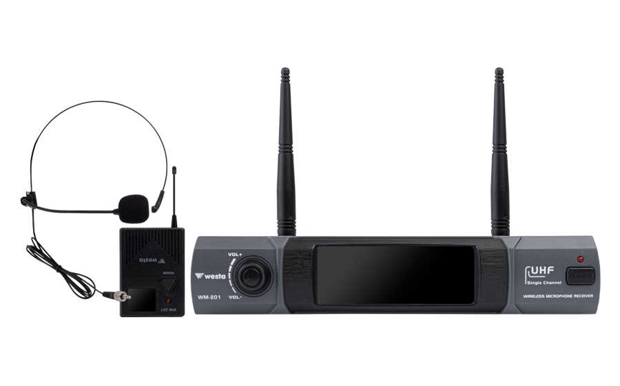  Westa 1 Kanal Uhf Yaka (headset) Mikrofon Seti