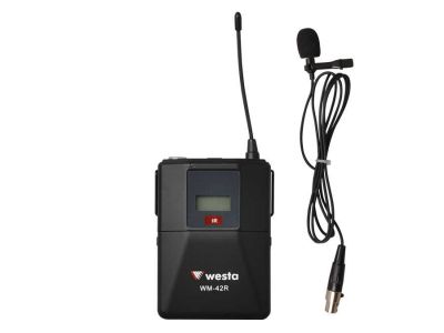 UHF Yaka Mikrafonu (WM-475 ile birlikte çalışır.)