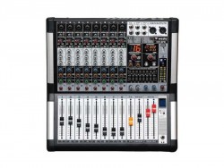 Westa - 8 Kanal Mono 99DSP Dijital Efekt Power Mixer (2x500Watt)