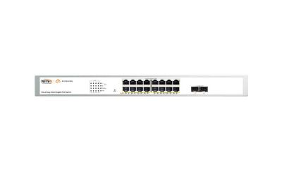 16 Port GB PoE Ports 2 Port GB SFP Port Cloud Easy Smart PoE Switch
