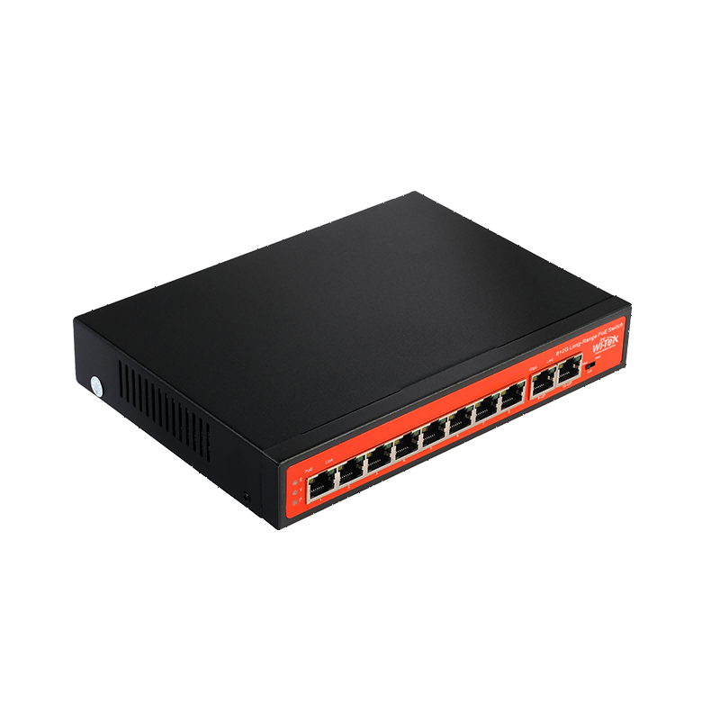 8 Port Poe 250Mt. Mesafe Hi-Poe Switch - Thumbnail