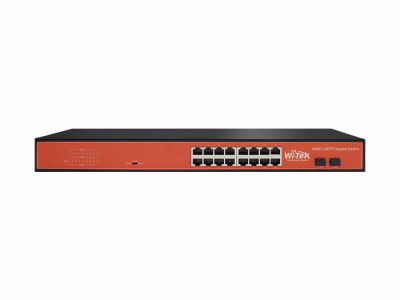16GE + 2SFP Gigabit Rack-Mountable Ethernet Switch